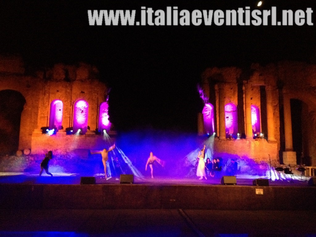 event show Taormina teatro greco
