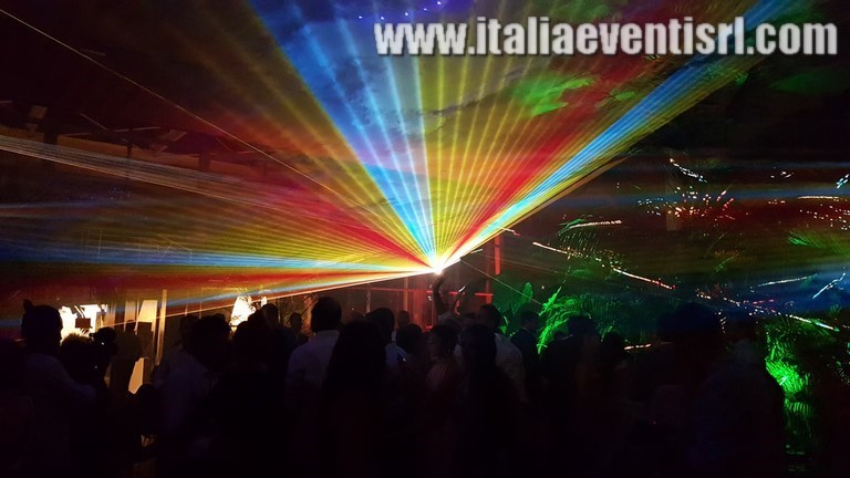 laser show effetti luce