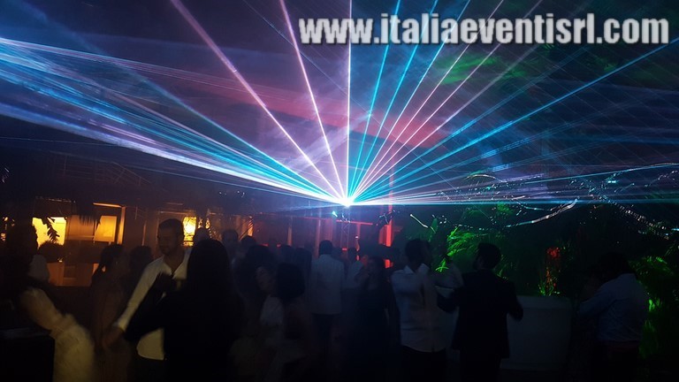 laser show effetti luce