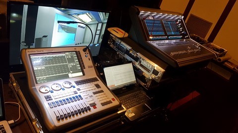 regia luci avolites - digico s21